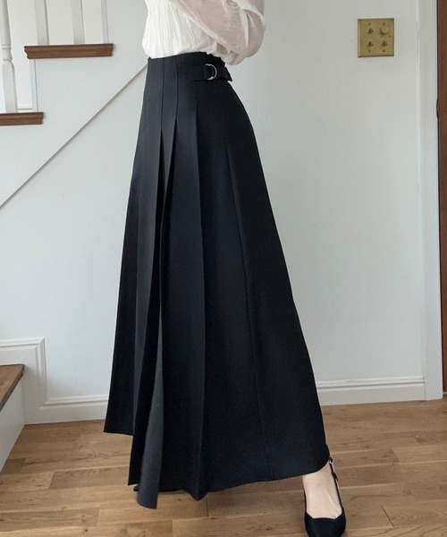 VIP価格♡【Max Mara Studio】ベルト付きプリーツスカート VIP価格♡【Max Mara Studio】ベルト付きプリーツスカート (Max
