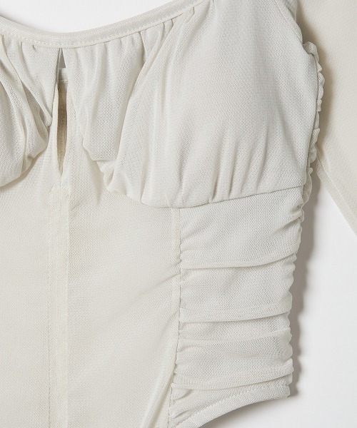 トップス teloplan Audrey Bodysuit セール】Audrey Bodysuit（シャツ/ブラウス）｜TELOPLAN