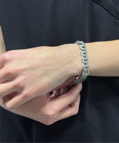 ノーブランド アクロバット デタッチャブル ブレスレット Silver 925 ノーブランド アクロバット デタッチャブル ブレスレット Silver
