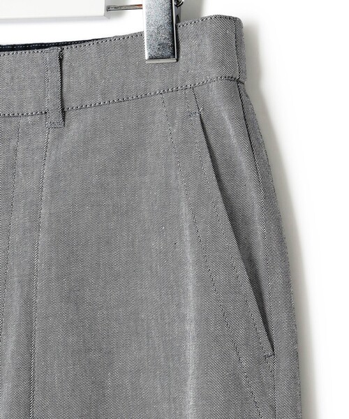 美品 2025SS 23区 【洗える】スラブツイルストレッチ ワイド パンツ M 23区 パンツ 「洗える」スラブツイルストレッチ ワイド
