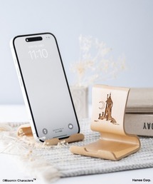 Hamee（ハミィ）の「80周年 ムーミン 天然木スタンド スマホスタンド（スマホグッズ・メンズ）」