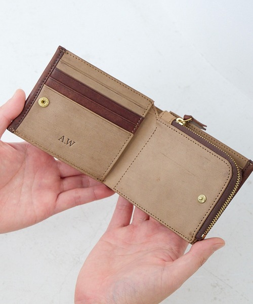 折財布 二つ折り プエブロレザー メンズ レディース A_W offcial shop