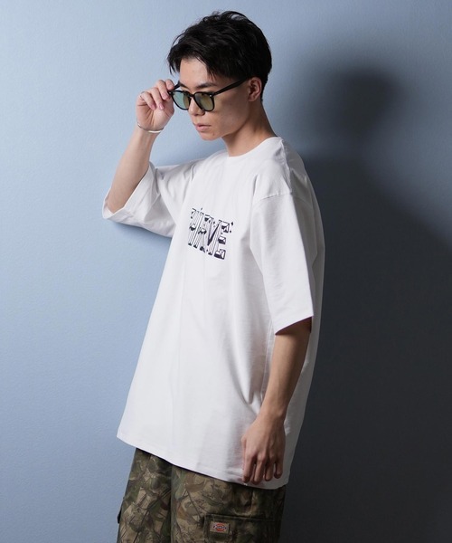 CHROME（クローム）の「【ムラサキスポーツ限定】CHROME/クローム オーバーサイズ/バックプリントTシャツ JP248（Tシャツ/カットソー・メンズ・ブラック/ホワイト・M/L/XL）」の4枚目の写真