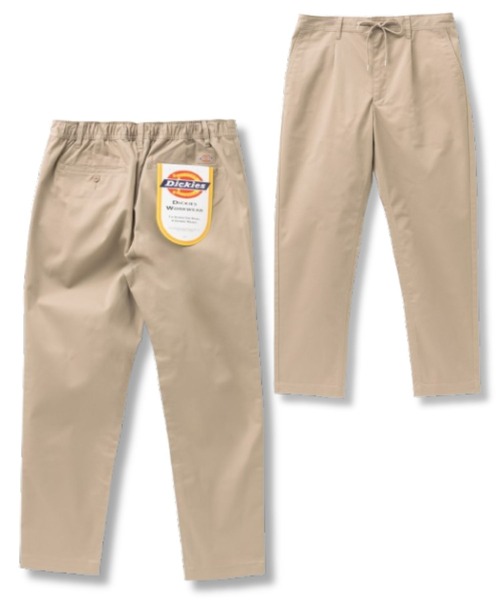 Dickies(ディッキーズ)の「【別注限定展開】DICKEIS ツイルストレッチイージーパンツ(チノパンツ・メンズ・チャコールグレー/ブラック/オフホワイト/オリーブ/ベージュ/ワンウォッシュ/ブルー系その他・XL/S/M/L)」の4枚目の写真
