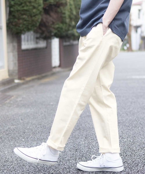 Dickies(ディッキーズ)の「【別注限定展開】DICKEIS ツイルストレッチイージーパンツ(チノパンツ・メンズ・チャコールグレー/ブラック/オフホワイト/オリーブ/ベージュ/ワンウォッシュ/ブルー系その他・XL/S/M/L)」の9枚目の写真