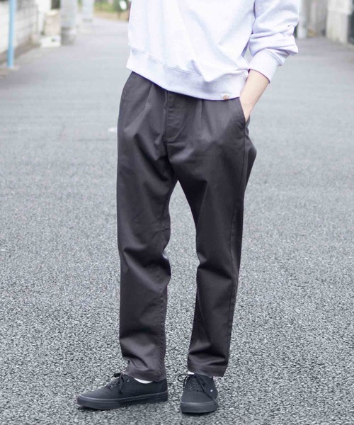 Dickies(ディッキーズ)の「【別注限定展開】DICKEIS ツイルストレッチイージーパンツ(チノパンツ・メンズ・チャコールグレー/ブラック/オフホワイト/オリーブ/ベージュ/ワンウォッシュ/ブルー系その他・XL/S/M/L)」の12枚目の写真