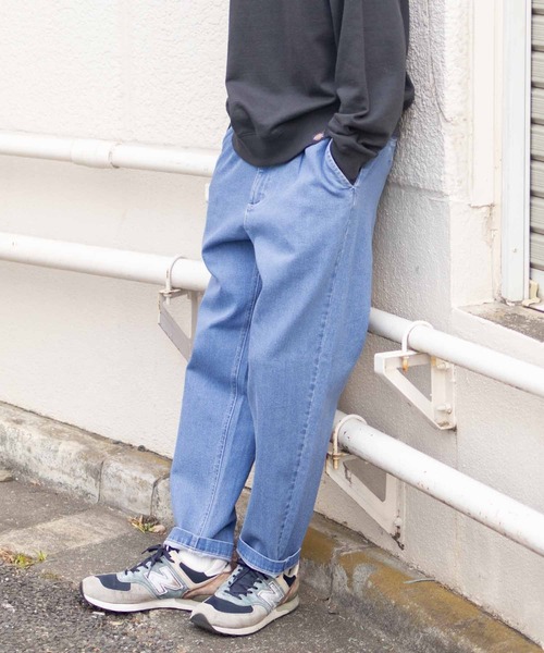 Dickies(ディッキーズ)の「【別注限定展開】DICKEIS ツイルストレッチイージーパンツ(チノパンツ・メンズ・チャコールグレー/ブラック/オフホワイト/オリーブ/ベージュ/ワンウォッシュ/ブルー系その他・XL/S/M/L)」の21枚目の写真