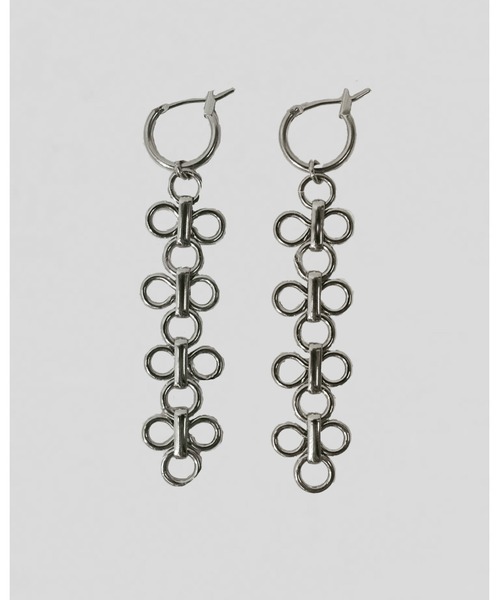 kiehtova(キエトヴァ)の「【kiehtova】FLOUR CHAIN PIERCE/フラワーチェーンピアス(ピアス(両耳用)・レディース・ゴールド/シルバー・FREE)」の1枚目の写真