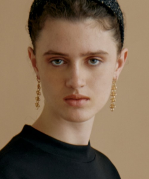 kiehtova(キエトヴァ)の「【kiehtova】FLOUR CHAIN PIERCE/フラワーチェーンピアス(ピアス(両耳用)・レディース・ゴールド/シルバー・FREE)」の6枚目の写真