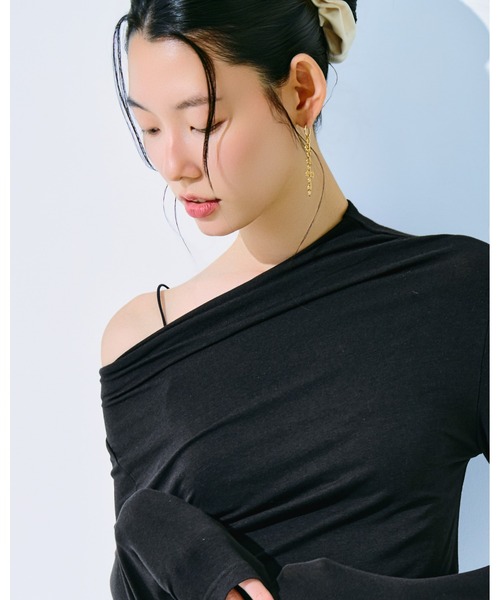 kiehtova(キエトヴァ)の「【kiehtova】FLOUR CHAIN PIERCE/フラワーチェーンピアス(ピアス(両耳用)・レディース・ゴールド/シルバー・FREE)」の8枚目の写真