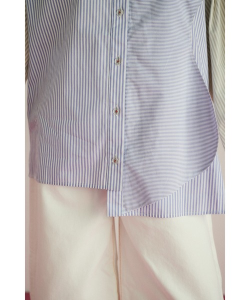 Wave motif big shirt ウェーブモチーフビッグシャツ（シャツ