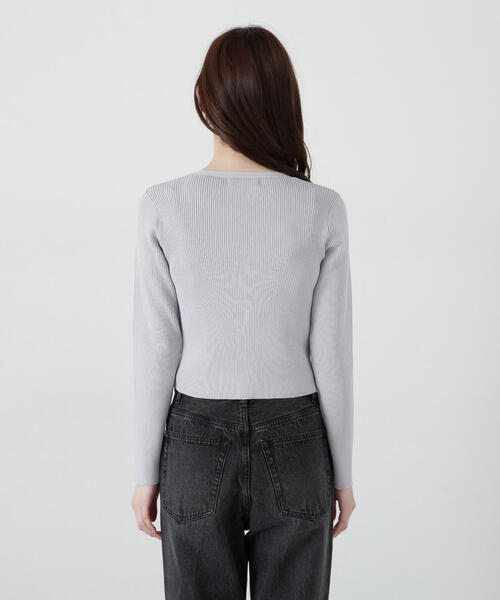 PROPORTION BODY DRESSING(プロポーションボディドレッシング)の「チュール付きアンサンブルニット / 1215170313(アンサンブル・レディース・ピンク/ホワイト/グレー・FREE)」の15枚目の写真