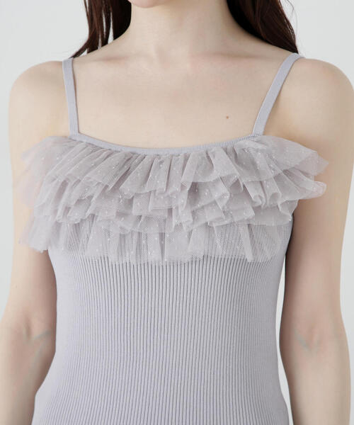 PROPORTION BODY DRESSING(プロポーションボディドレッシング)の「チュール付きアンサンブルニット / 1215170313(アンサンブル・レディース・ピンク/ホワイト/グレー・FREE)」の21枚目の写真
