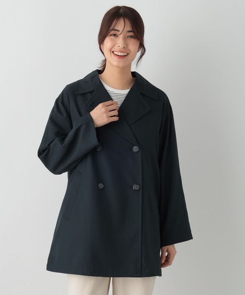 FOUND GOOD（ファウンドグッド）の「ハッスイミドルトレンチコート（トレンチコート・レディース・ネイビー/ベージュ/アイボリー・L/M/S）」の3枚目の写真