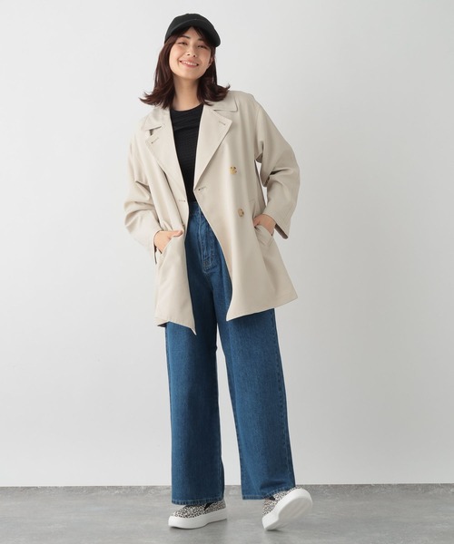 セール】ハッスイミドルトレンチコート（トレンチコート）｜FOUND GOOD