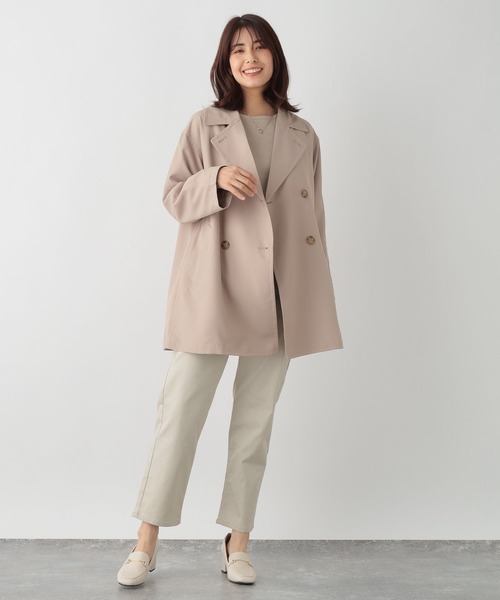 FOUND GOOD（ファウンドグッド）の「ハッスイミドルトレンチコート（トレンチコート・レディース・ネイビー/ベージュ/アイボリー・L/M/S）」の21枚目の写真