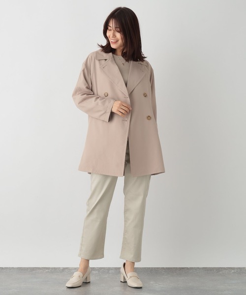 FOUND GOOD（ファウンドグッド）の「ハッスイミドルトレンチコート（トレンチコート・レディース・ネイビー/ベージュ/アイボリー・L/M/S）」の11枚目の写真