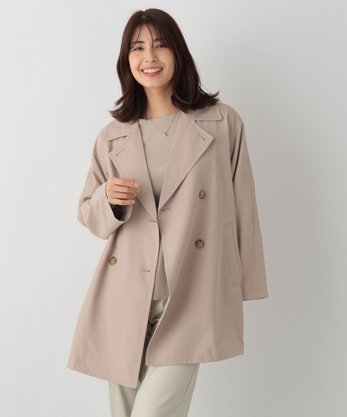 FOUND GOOD（ファウンドグッド）の「ハッスイミドルトレンチコート（トレンチコート・レディース・ネイビー/ベージュ/アイボリー・L/M/S）」の12枚目の写真