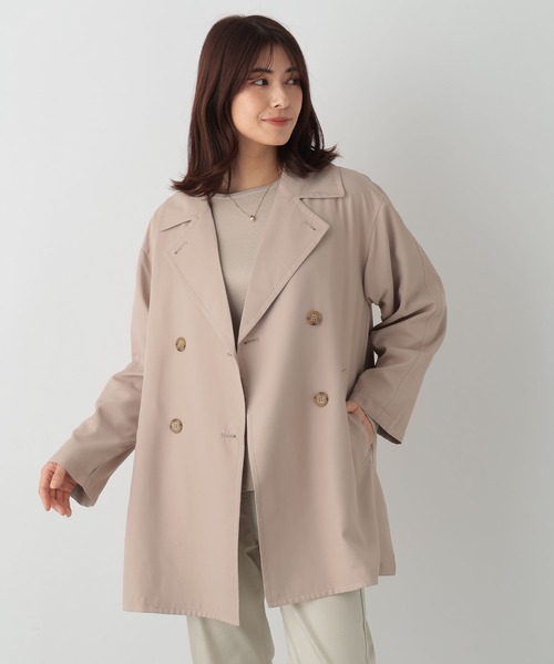 FOUND GOOD（ファウンドグッド）の「ハッスイミドルトレンチコート（トレンチコート・レディース・ネイビー/ベージュ/アイボリー・L/M/S）」の13枚目の写真