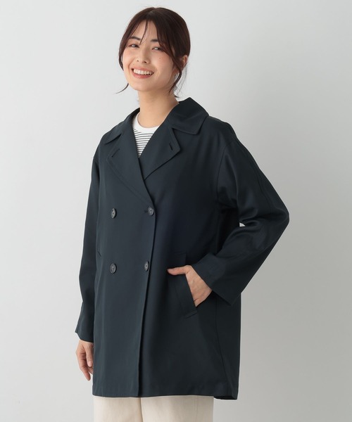 FOUND GOOD（ファウンドグッド）の「ハッスイミドルトレンチコート（トレンチコート・レディース・ネイビー/ベージュ/アイボリー・L/M/S）」の6枚目の写真