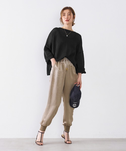【専用】マイカ&amp;ディール　ボートネックニット　カーキ MICA&DEAL（マイカアンドディール） ニット セーター 「WEB限定カラー