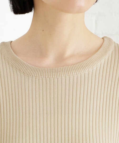 THE SHOP TK （ザ ショップ ティーケー ）の「ニットドッキングワンピース【洗える】（ワンピース・レディース・ホワイト系7/ブラック系4・12/13）」の14枚目の写真