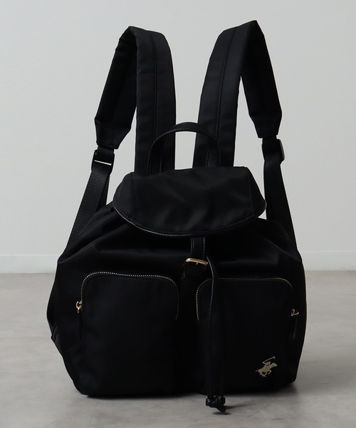 BEVERLY HILLS POLO CLUB ミニ バックパック BH4002 BLACK BEVERLY HILLS POLO CLUB レディース リュックサック (BEVERLY