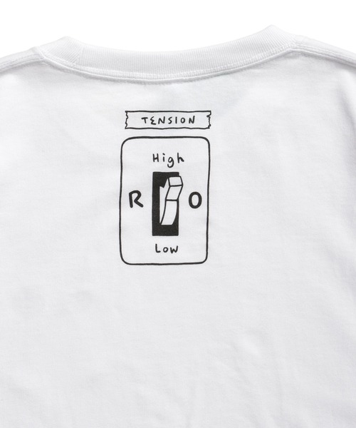 ROTAR(ローター)の「Hgih Low Switch Tee(Tシャツ/カットソー・メンズ・ベビーピンク/ホワイト/スミクロ/ブルー系その他・SMALL/MEDIUM/LARGE/X-LARGE)」の10枚目の写真