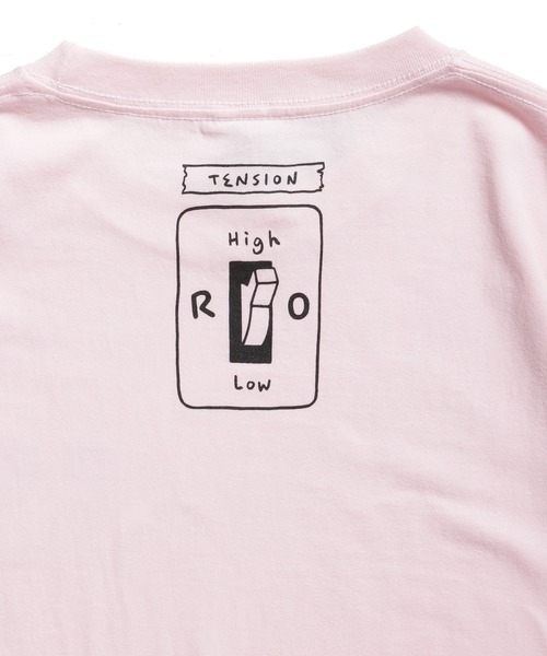 ROTAR(ローター)の「Hgih Low Switch Tee(Tシャツ/カットソー・メンズ・ベビーピンク/ホワイト/スミクロ/ブルー系その他・SMALL/MEDIUM/LARGE/X-LARGE)」の12枚目の写真