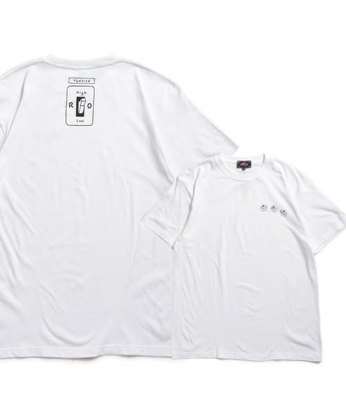 ROTAR(ローター)の「Hgih Low Switch Tee(Tシャツ/カットソー・メンズ・ベビーピンク/ホワイト/スミクロ/ブルー系その他・SMALL/MEDIUM/LARGE/X-LARGE)」の7枚目の写真