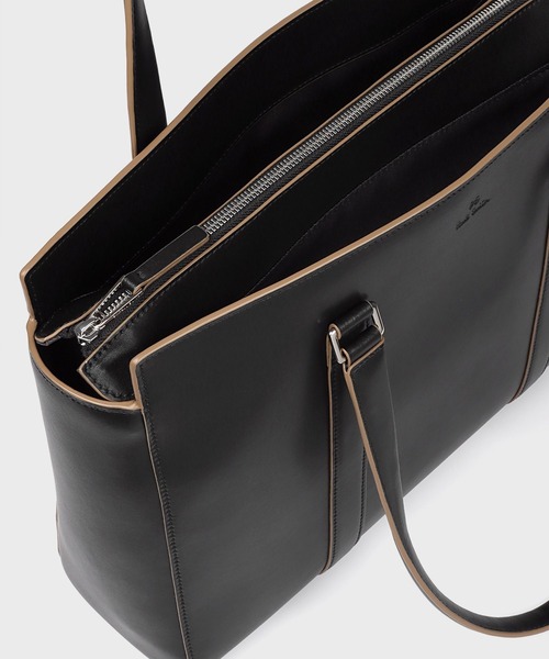 Paul Smith(ポールスミス)の「PS Paul Smith Everyday トートバッグ / 555402 WB041T(トートバッグ・レディース・グレイッシュベージュ/ブラック・FREE)」の13枚目の写真