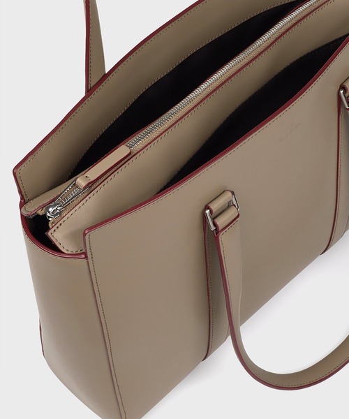 Paul Smith(ポールスミス)の「PS Paul Smith Everyday トートバッグ / 555402 WB041T(トートバッグ・レディース・グレイッシュベージュ/ブラック・FREE)」の10枚目の写真