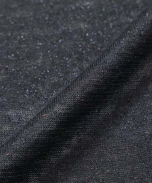 MACKINTOSH LONDON（マッキントッシュ ロンドン）の「シャイニーリネンニットカーディガン（カーディガン/ボレロ・レディース・ブラック/グレー系その他・38）」の12枚目の写真