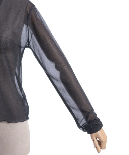 axes femme POETIQUE(アクシーズファムポエティック)の「チョーカーデザインシアープルオーバー(Tシャツ/カットソー・レディース・ホワイト/ブラック/グレー・MEDIUM)」の15枚目の写真