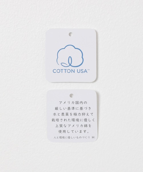 Honeys（ハニーズ）の「【ＵＶカット】ミッフィー／ゆるＴシャツ（Tシャツ/カットソー・レディース・オートミール/サックスブルー・L/SS/S/M/LL）」の4枚目の写真