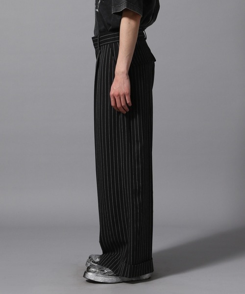 ajouter flow】wide straight slacks（スラックス）｜ajouter