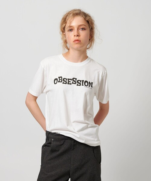 【関税込み】HommeGirls Tシャツ セール】<John Holmstorm×ATTISESSION>OBSESSION Tシャツ(T