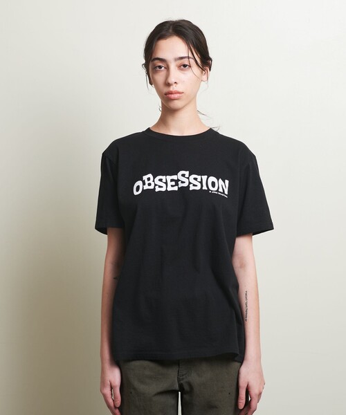 ATTISESSION(アティセッション)の「<John Holmstorm×ATTISESSION>OBSESSION Tシャツ(Tシャツ/カットソー・レディース・ブラック/ホワイト・L)」の6枚目の写真