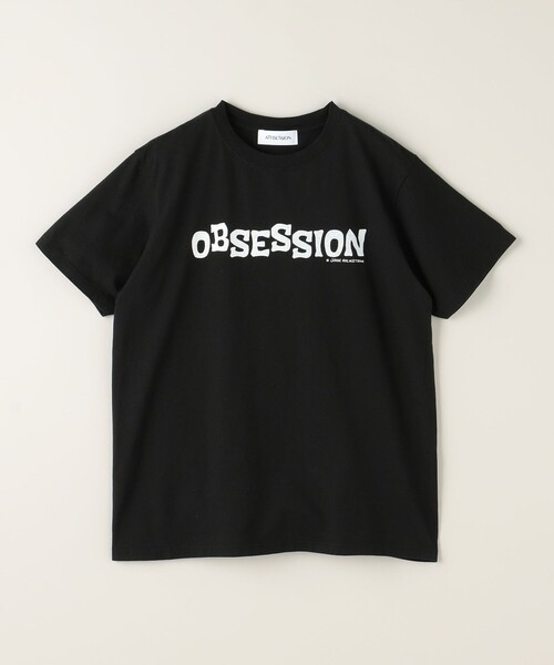 ATTISESSION(アティセッション)の「<John Holmstorm×ATTISESSION>OBSESSION Tシャツ(Tシャツ/カットソー・レディース・ブラック/ホワイト・L)」の9枚目の写真