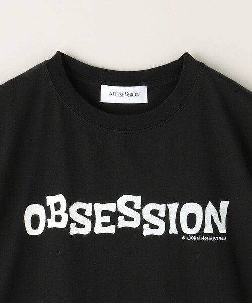 セール】＜John Holmstorm×ATTISESSION＞OBSESSION Tシャツ（T