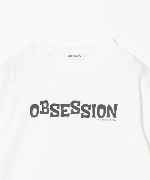 ATTISESSION(アティセッション)の「<John Holmstorm×ATTISESSION>OBSESSION Tシャツ(Tシャツ/カットソー・レディース・ブラック/ホワイト・L)」の18枚目の写真