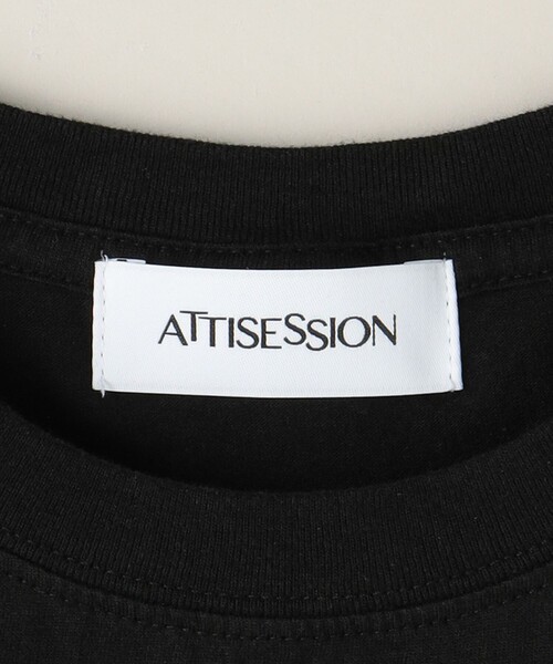 tシャツ 「John Holmstorm×ATTISESSION」OBSESSION Tシャツ レディース ATTISESSION tシャツ 「ATTISESSION」OBSESSION コットン T