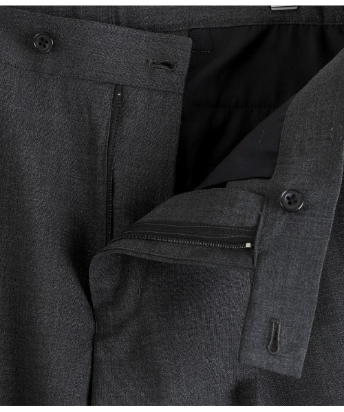 PORT BY ARK（ポートバイアーク）の「PORT BY ARK / ポートバイアーク：Wool Slacks：PO17-P002[COR]（スラックス・メンズ・ベージュ/チャコールグレー・2/1）」の5枚目の写真