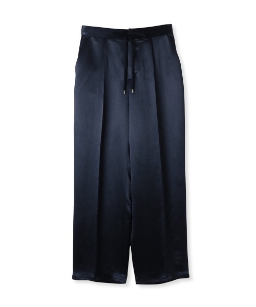 la.f…（ラエフ）の「サテンストレートパンツ（その他パンツ・レディース・ネイビー/ベージュ・9号）」の9枚目の写真