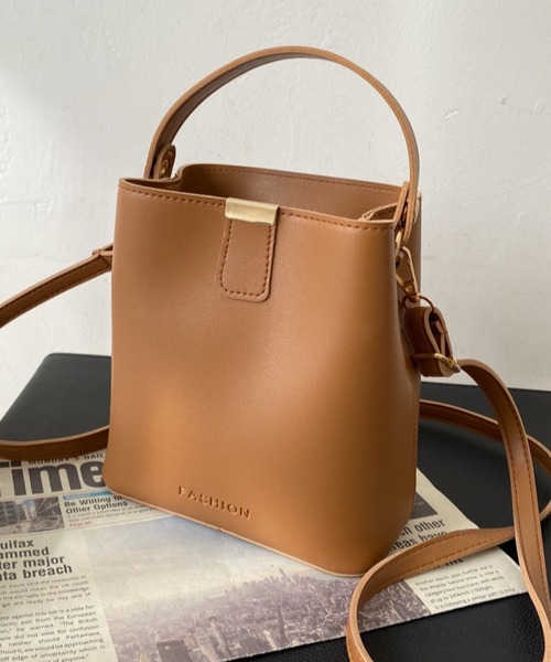 TONE SELECT GOODS（トーンセレクトグッズ）の「urbanfemine./2way ショルダーバッグ U7439（ショルダーバッグ・レディース・ダークブラウン/ブラウン/ブラック/ホワイト・FREE）」の9枚目の写真