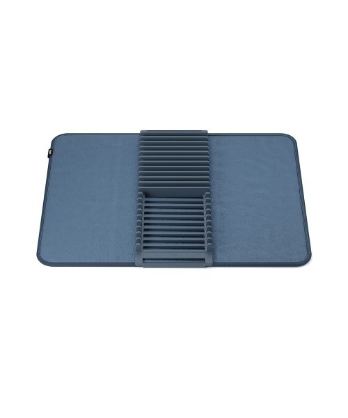 entre square（アントレスクエアー）の「UMBRA/ユードライ ドライングマット 給水マット キッチン スレートブルー（キッチン収納・レディース・ブルー・ONE SIZE）」の5枚目の写真