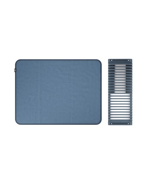 entre square（アントレスクエアー）の「UMBRA/ユードライ ドライングマット 給水マット キッチン スレートブルー（キッチン収納・レディース・ブルー・ONE SIZE）」の7枚目の写真