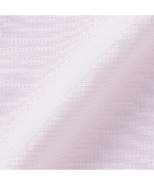 TOKYO SHIRTS(トウキョウシャツ)の「透け防止 形態安定ノーアイロン レギュラー 7分袖ビジネスワイシャツ(ビジネスシャツ・レディース・ピンク・LL/M/L/XL/S)」の5枚目の写真