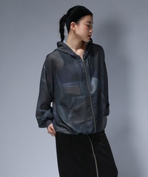 【Les Fleurs】メッシュZIPパーカー/455516