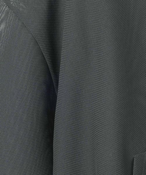 JEANASIS（ジーナシス）の「【Les Fleurs】メッシュZIPパーカー/455516（パーカー・レディース・ホワイト/ブラック/チャコールグレー/ネイビー・FREE）」の17枚目の写真